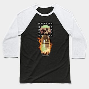 poison skull Baseball T-Shirt